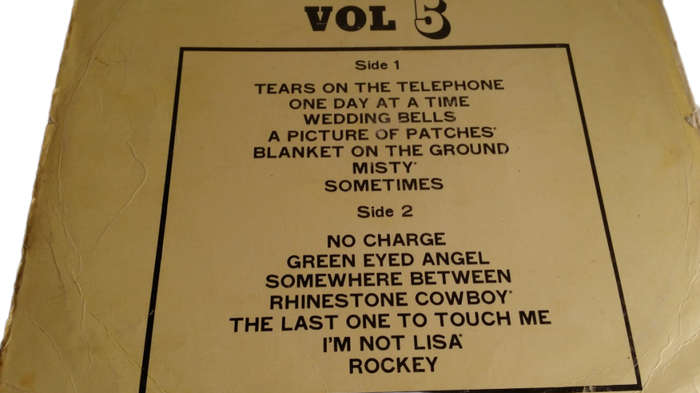 LP Vinyl Records - Country Style Vol 5