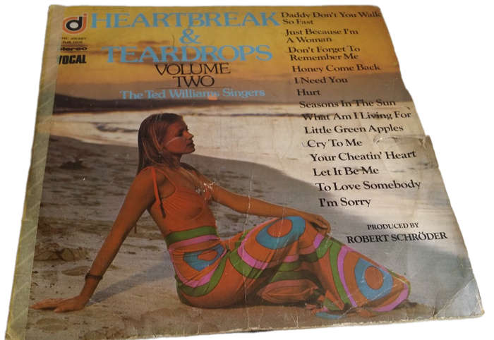 LP Vinyl Records - Heartbreak 2 and Teardrops vol  2