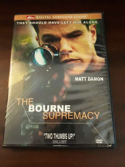 DVD movie -The Bourne Supremacy , Matt Damon