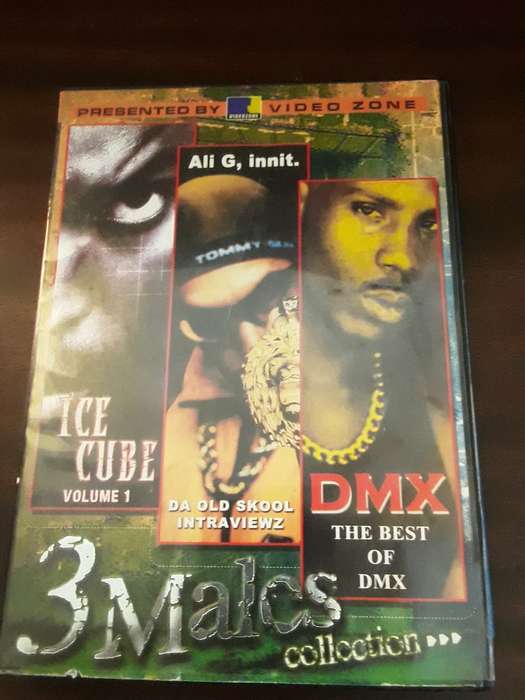 3 Malcs collection Ice cube , DMX , Ali G innit