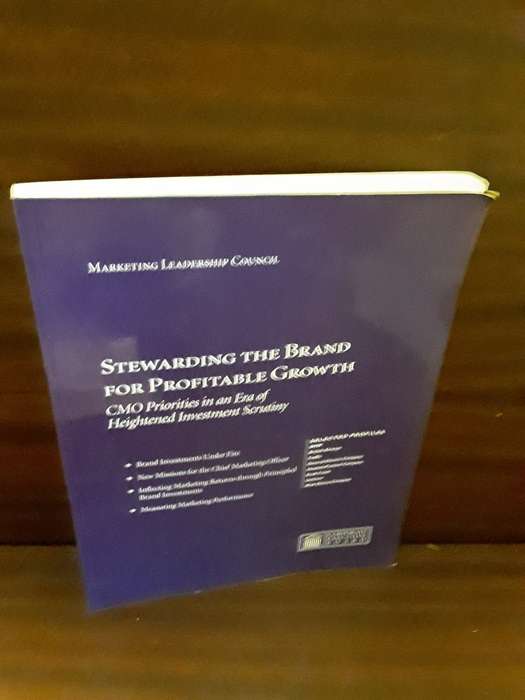 Books :  Stewarding the brand for profitable growth