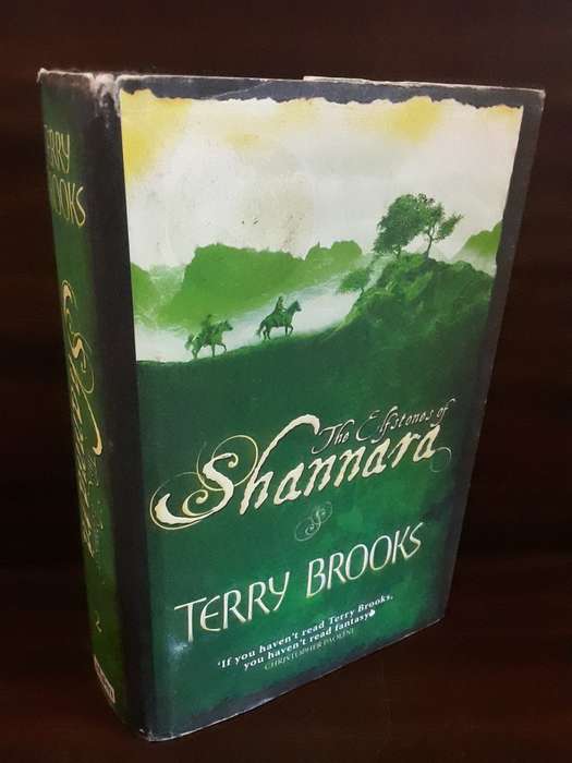 BOOK : The Elfstones of Shannara - Terry Brooks hardcover