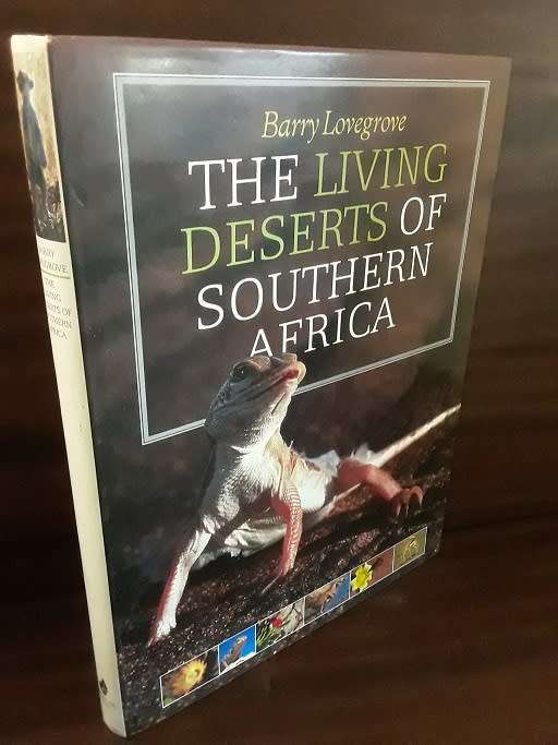 Books :The Living Deserts of Southern Africa , Illustrated in color