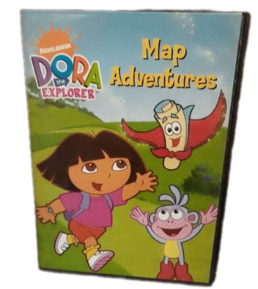DVD Movie - Dora Map Adventures , good condition