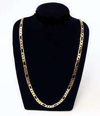 Brilliant Unisex 9ct GF Chain - 4mm x 600mm (Not Gold Plated)