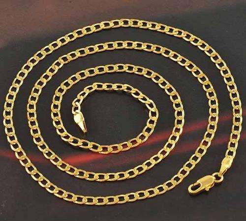 9ct GF Italian Curb Link Chain - 6mm x 600mm