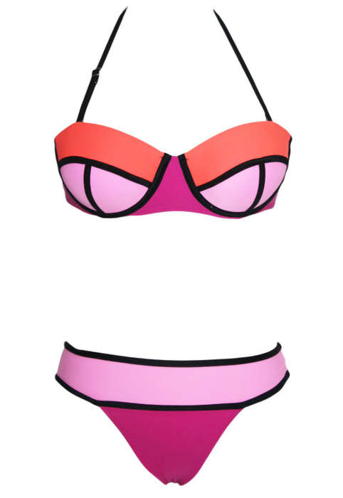 **ACTUAL IMAGES** Stunning pink block bikini. Size S! RETAIL R480!!!