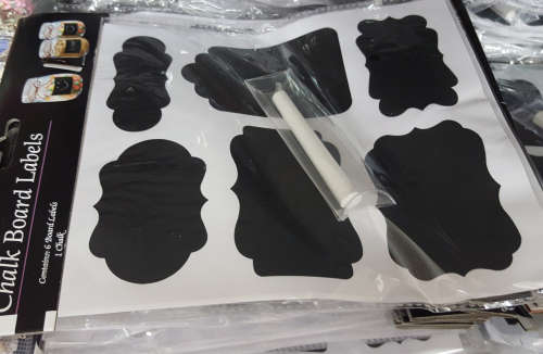 REDUCED TO CLEAR! Chalk board labels. View other clearance auctions!