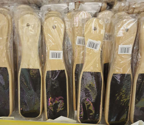 REDUCED TO CLEAR!!! Nail file with wooden handle. View other clearance auctions!