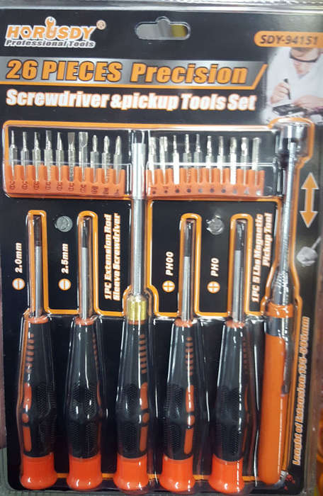 26 pc screwdriver and pickup set! CLEARANCE SALE!! View other clearance auctions!.