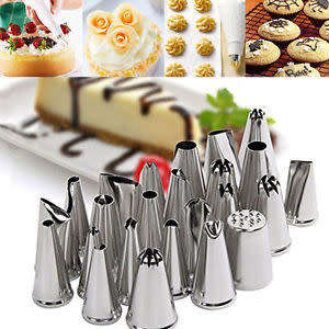24 PC's Piping Nozzles in Container.