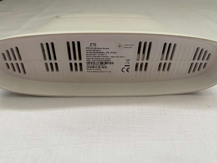 ZTE MF283 ROUTER