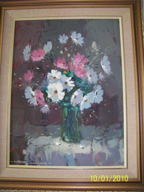 Oil painting by Wessel Marais. 45 x 60 cm