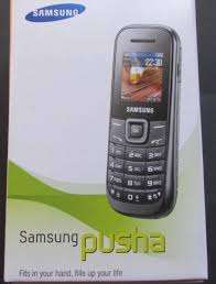 SAMSUNG PUSHA CELLPHONE.