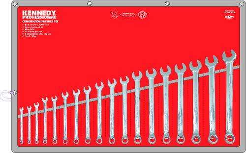 KENNEDY PROFESSIONAL METRIC COMBINATION SET: 18 PIECE