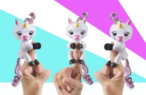 HAPPY UNICORN FINGELING -WHITE  ,R170 EACH * 6 UNITS