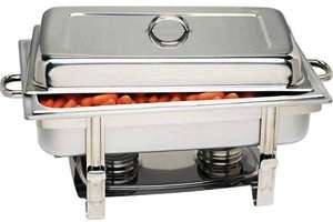 Stainless Steel Chafing DOUBLE BURNER Dish Server *********COMBINE AND SAVE ON SHIPPING************