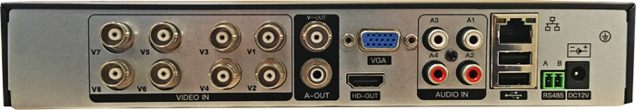 8 CHANNEL DVR CCTV SECURITY RECORDER
