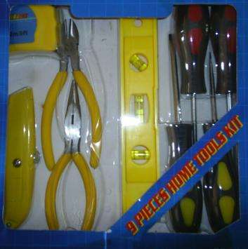 9 PCS Home Tool Kit   ***NEW***