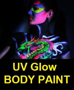 Bright UV Glow FACE & BODY Paint (100ml)