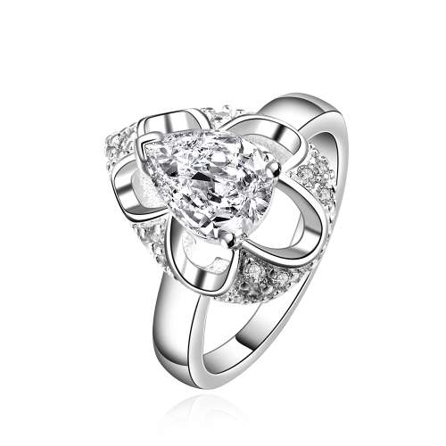 Silver  Designer Luxury Ring
