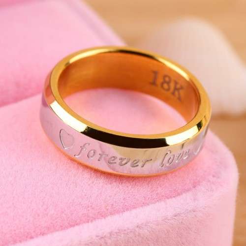 Fantastic price!! Sterling Silver - filled Forever Love Ring UNISEX Sizes 6-10