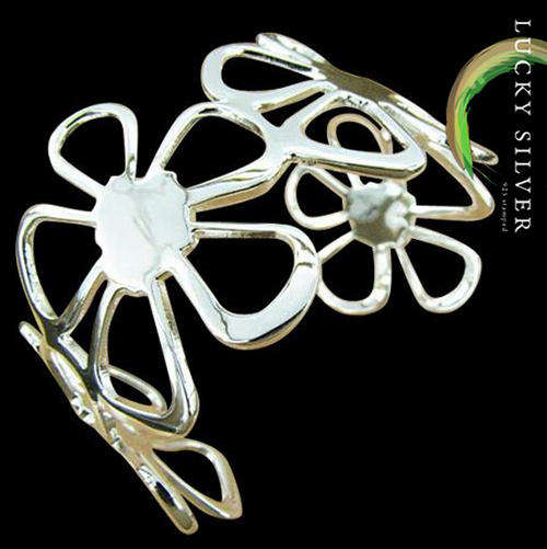 925 Sterling Silver 40mm Bracelet