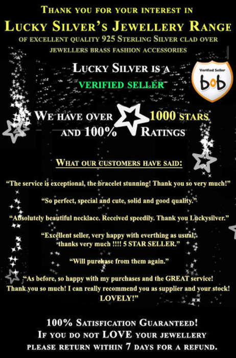 925 sterling silver jewellery