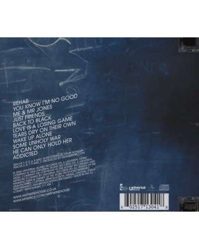 Amy Winehouse - Back To Black (CD)