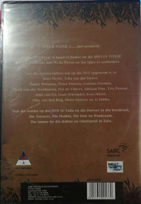 Spies and Plessie - Vol.2 (DVD) [New]
