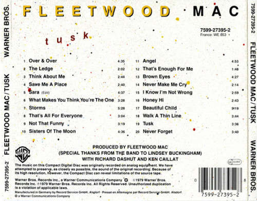 Fleetwood Mac - Tusk (CD)