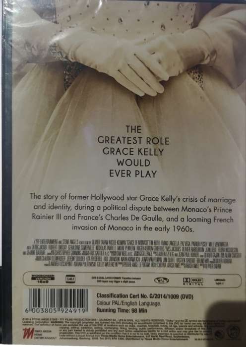 Grace of Monaco (DVD) [New]
