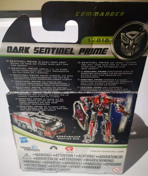 Hasbro Transformers - Dark of the moon - Dark Sentinel Prime