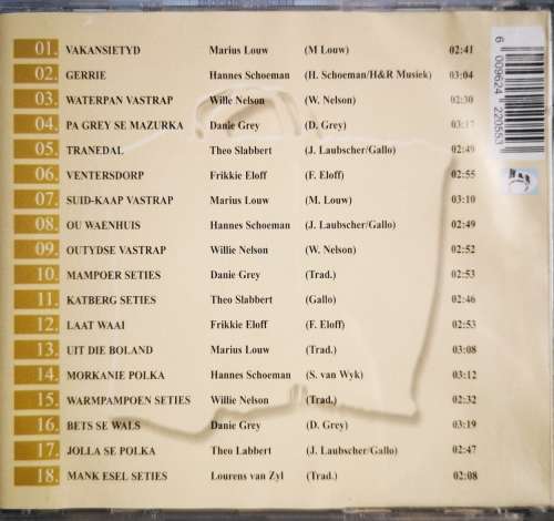 Boeremusiek - So Speel Vandag se Boere - Verskeie Boereorkeste (CD)