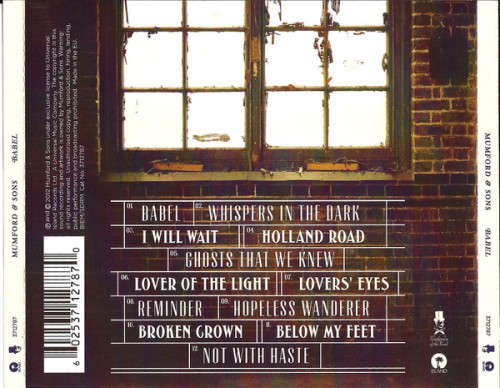 Mumford & Sons - Babel (CD) [New]