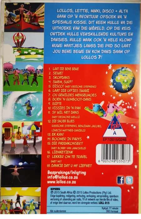 Lollos 7 - Laat Jou Bene Bewe! (DVD)