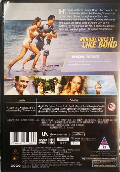 007 Dr No (DVD)