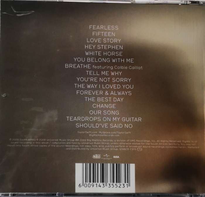 Taylor Swift - Fearless (CD)
