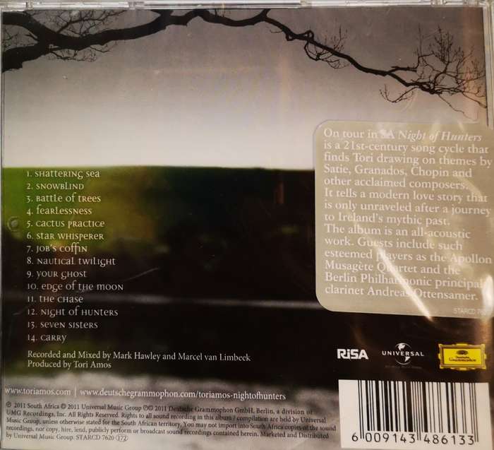 Tori Amos - Night Of Hunters (CD) [New]