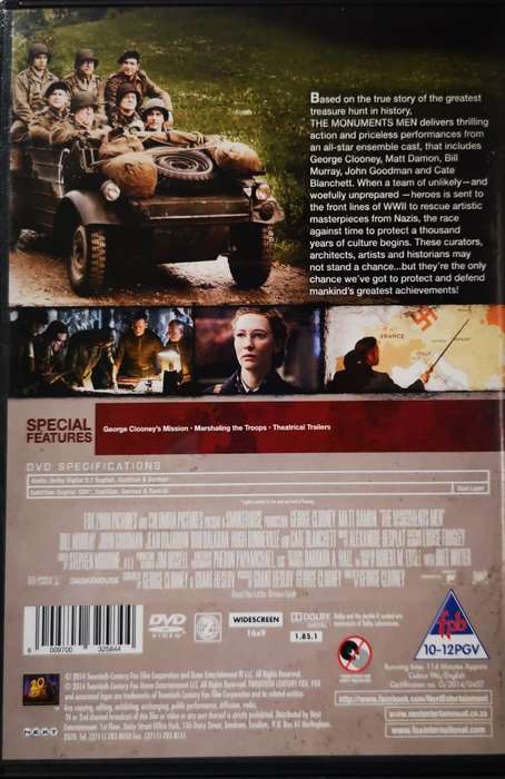 The Monuments Men (DVD)