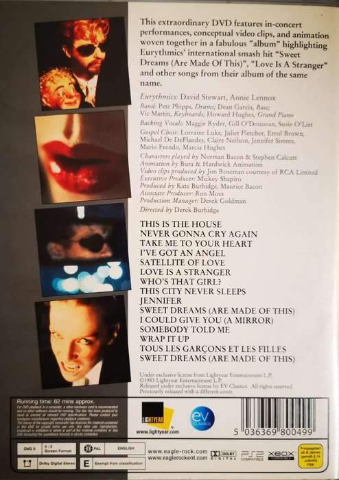 Eurythmics - Sweet Dreams (DVD)