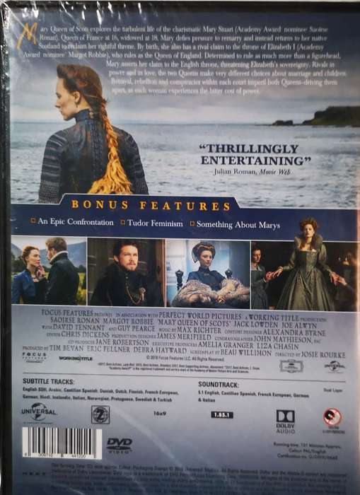 Mary Queen Of Scots (DVD) [New]