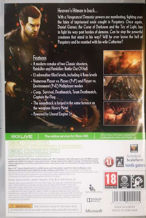 Painkiller - Hell & Damnation - Uncut (XBOX 360)