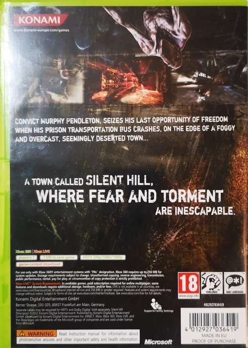 Silent Hill - Downpour (XBOX 360)
