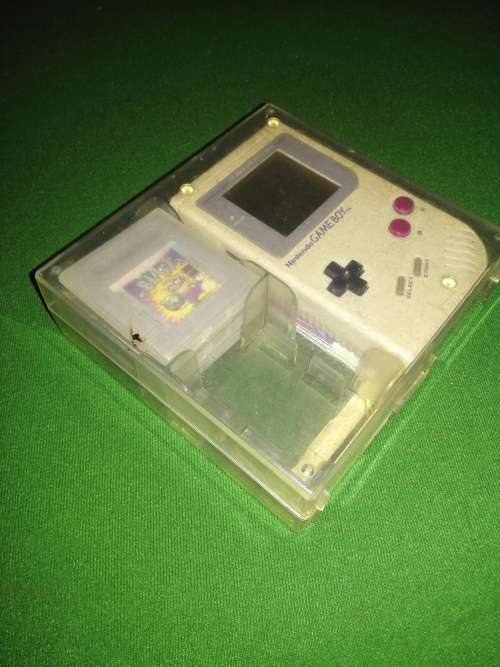 Nintendo Gameboy Dmg-01 in box with 4 games (read description!)