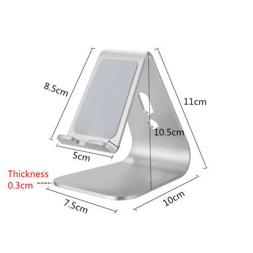 Universal Aluminum Tablet Mobile Phone Desk Table Stand Mount Holder Anti-slip
