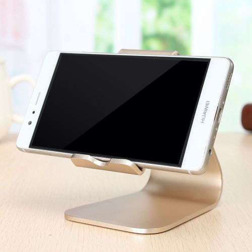Universal Aluminum Tablet Mobile Phone Desk Table Stand Mount Holder Anti-slip