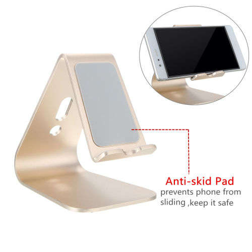 Universal Aluminum Tablet Mobile Phone Desk Table Stand Mount Holder Anti-slip