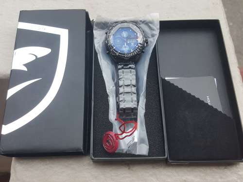 Shark Fashion Mens Quartz Military Sport Watch Ref56