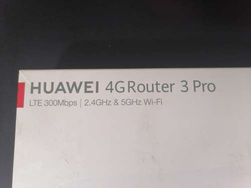 Latest Huawei 4G Router 3 Pro model B535 (It take a SIM CARD)